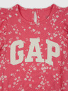 GAP Baby body cu flori organic GAP