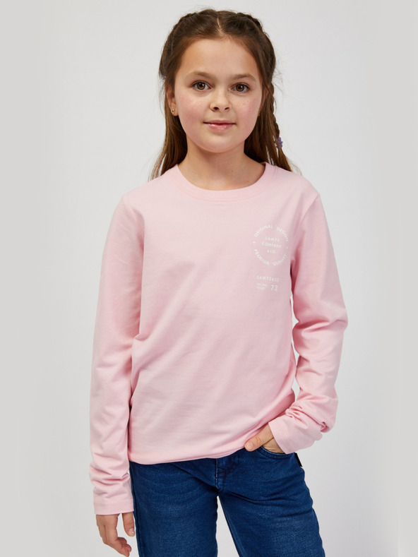 Sam 73 Tricou roz pentru fete SAM73 Mensa