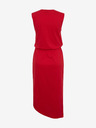 Sam 73 Rochie basic asimetrică roșie pentru femei SAM73 Antlia