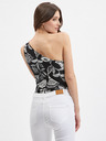 Orsay Body cu model floral alb și negru pentru femei ORSAY