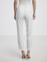 CAMAIEU Pantaloni de damă albi CAMAIEU