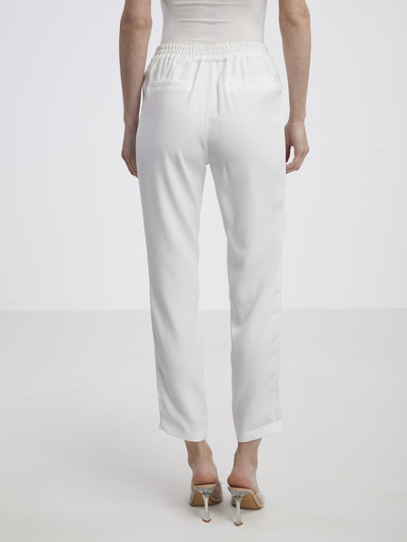 CAMAIEU Pantaloni de damă albi CAMAIEU
