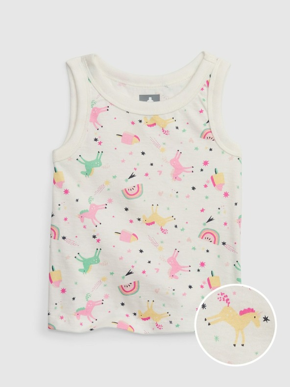 GAP Baby top Mix & Match cu imprimeu GAP