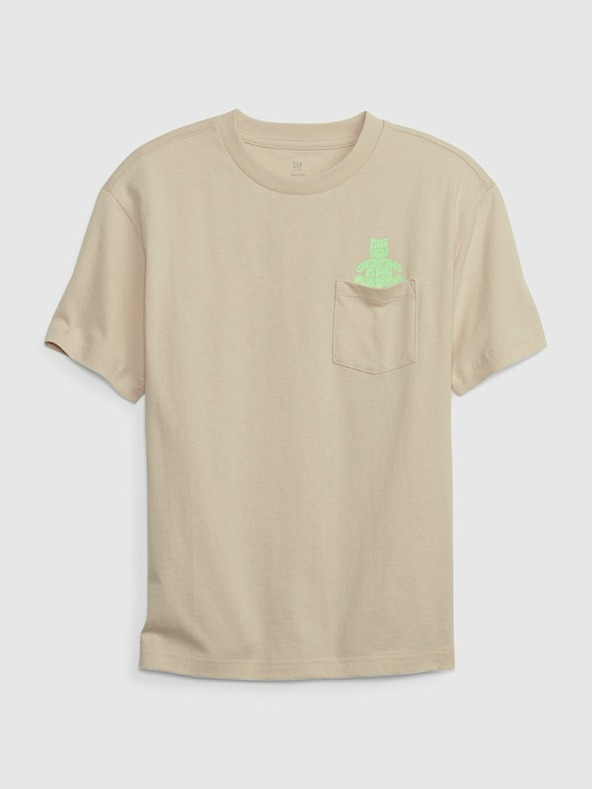 GAP Tricou cu buzunar pentru copii GAP