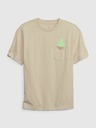 GAP Tricou cu buzunar pentru copii GAP