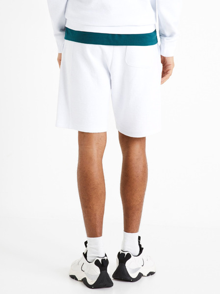Celio Pantaloni de trening albi pentru bărbați Celio Doreverse