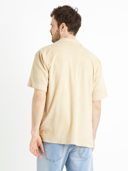 Celio Tricou bej pentru bărbați Celio Dabob