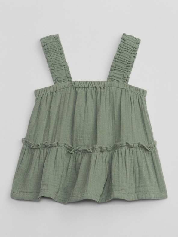 GAP Baby top cu volane GAP