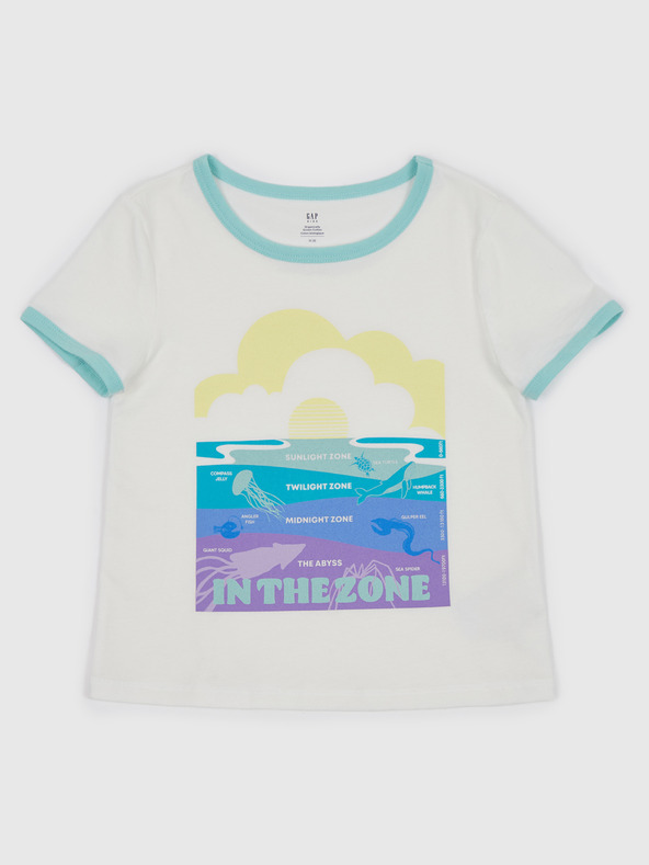 GAP Tricou cu imprimeu pentru copii GAP