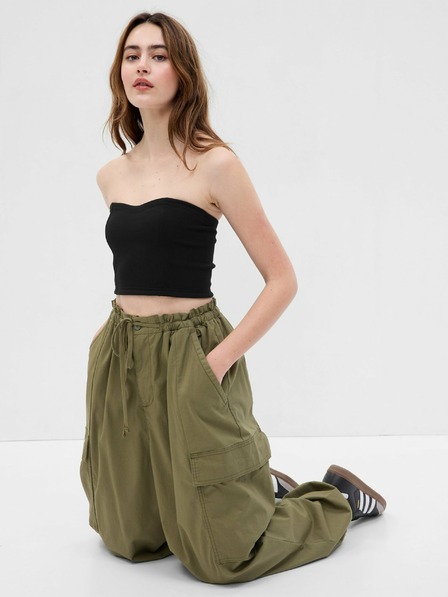 GAP Top fără bretele crop GAP