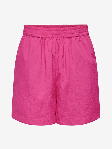 ONLY Pantaloni scurți roz închis pentru femei ONLY Nellie