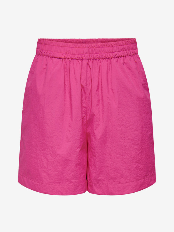 ONLY Pantaloni scurți roz închis pentru femei ONLY Nellie