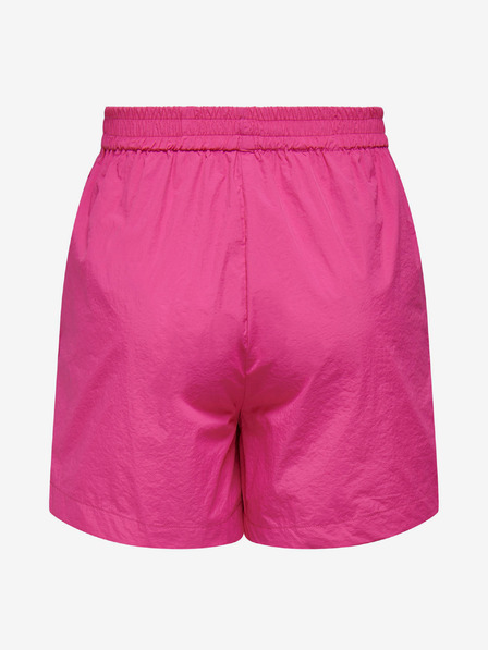 ONLY Pantaloni scurți roz închis pentru femei ONLY Nellie