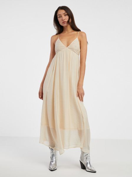 ONLY Rochie maxi bej pentru femei ONLY Phoenix