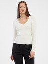 Vero Moda Pulover pentru femei VERO MODA Evie crem
