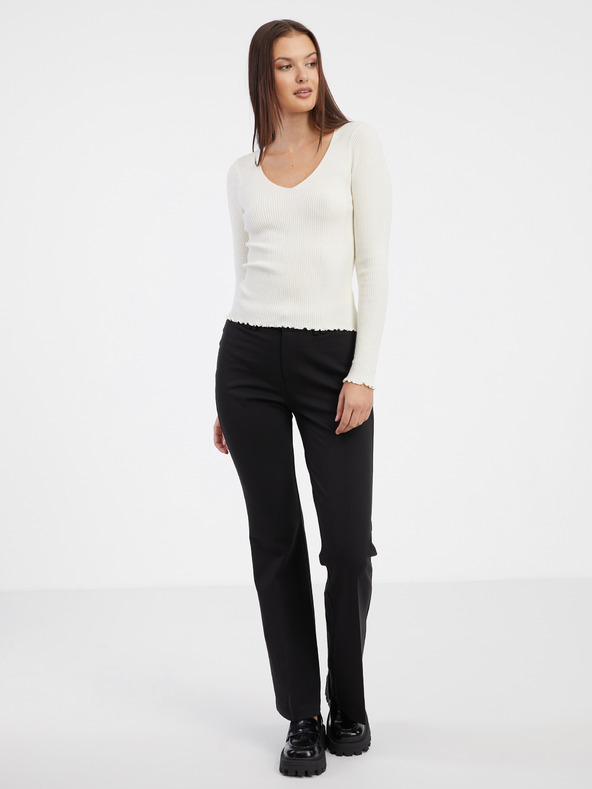Vero Moda Pulover pentru femei VERO MODA Evie crem