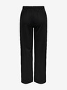 ONLY Pantaloni negri cu picior larg pentru femei ONLY Pop