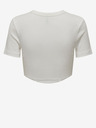 ONLY Crop Top alb pentru femei ONLY Lola