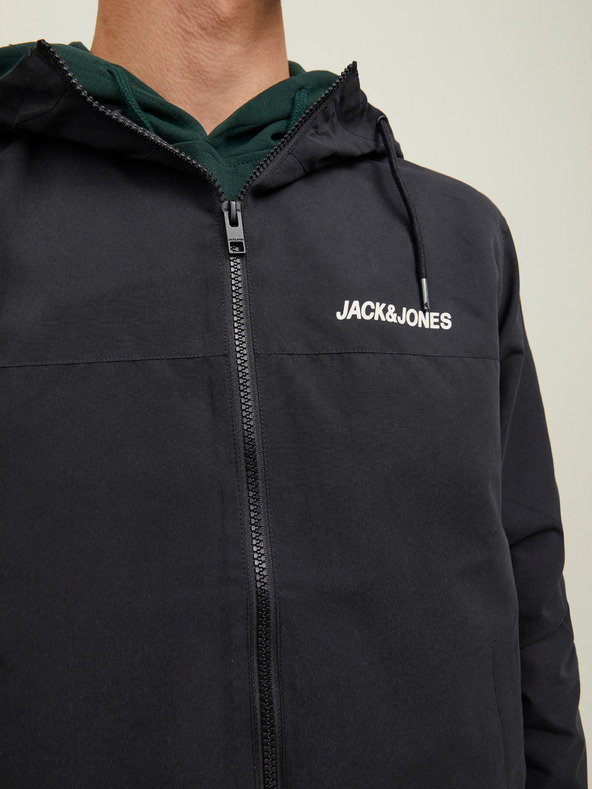 Jack & Jones Jachetă ușoară pentru bărbați Jack & Jones Rush neagră