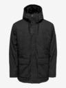 ONLY & SONS Jachetă de iarnă neagră pentru bărbați ONLY & SONS Jayden