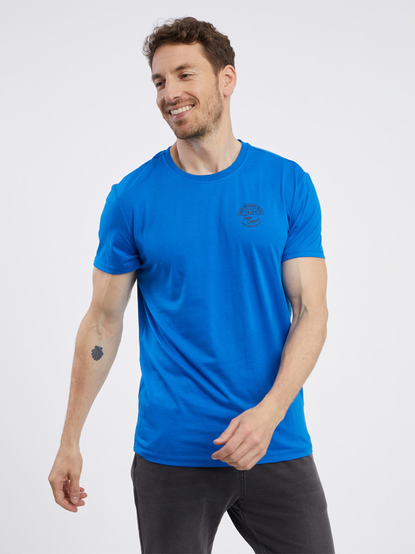 Sam 73 Tricou albastru pentru bărbați SAM 73 Diego