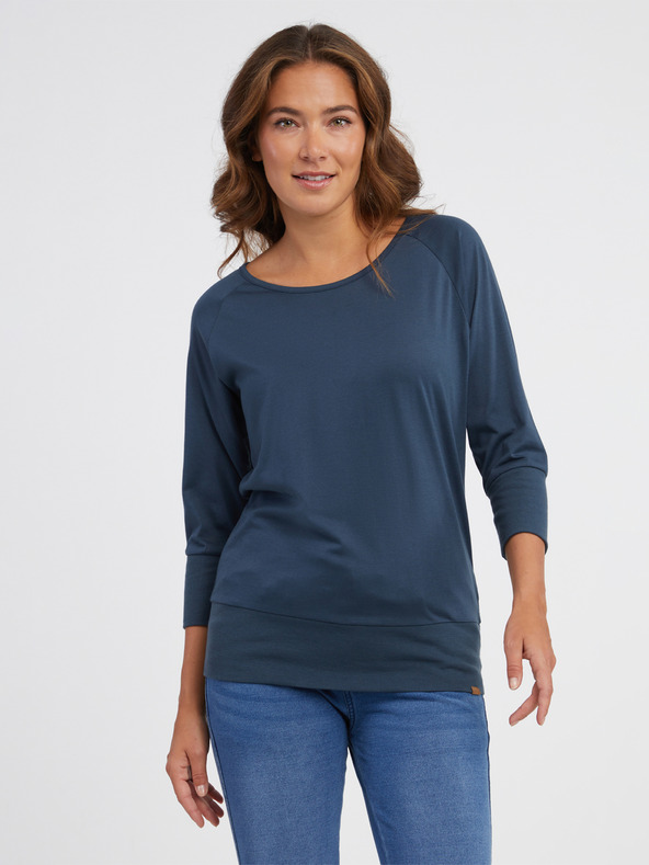 Sam 73 Tricou albastru închis pentru femei SAM 73 Selma
