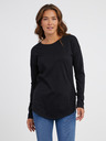 Sam 73 Tricou negru cu mânecă lungă pentru femei SAM 73 Sherri