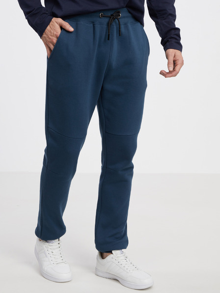 Sam 73 Pantaloni de trening pentru bărbați albastru închis SAM 73 Dobby