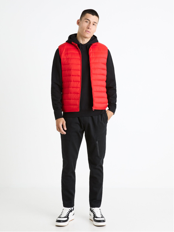 Celio Vestă matlasată roșie pentru bărbați Celio Fulock