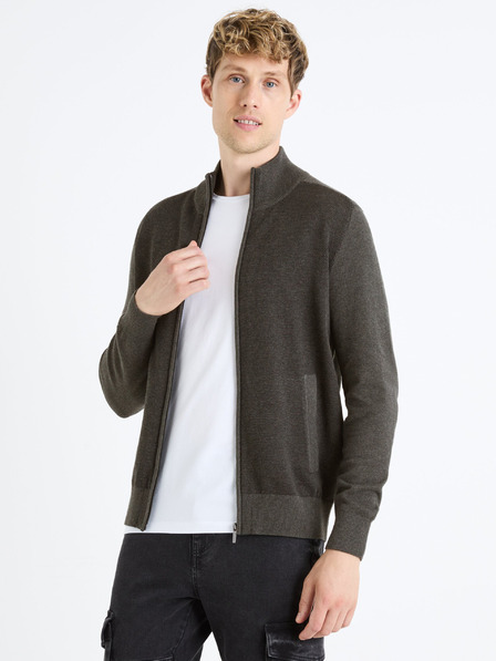 Celio Pulover bărbătesc gri Celio Fegillou