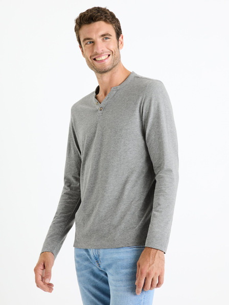 Celio Tricou gri pentru bărbați Celio Fegetiml