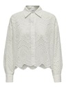 ONLY Tricou alb pentru femei ONLY Valais