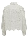 ONLY Tricou alb pentru femei ONLY Valais