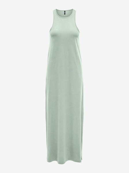 ONLY Rochie maxi de bază verde deschis pentru femei ONLY May