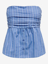 ONLY Top cu dungi albastre pentru femei ONLY Esie