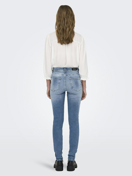 ONLY Blugi skinny blue pentru femei ONLY Forever