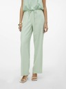 Vero Moda Pantaloni largi verde deschis pentru femei de la VERO MODA Carmen