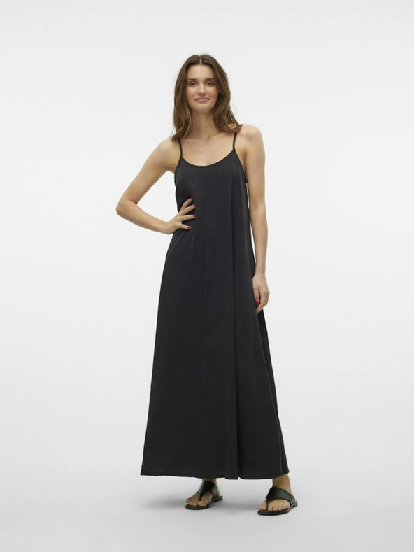 Vero Moda Rochie maxi neagră pentru femei Vero Moda Harper