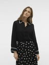 Vero Moda Cămașă neagră pentru femei Vero Moda Bumpy