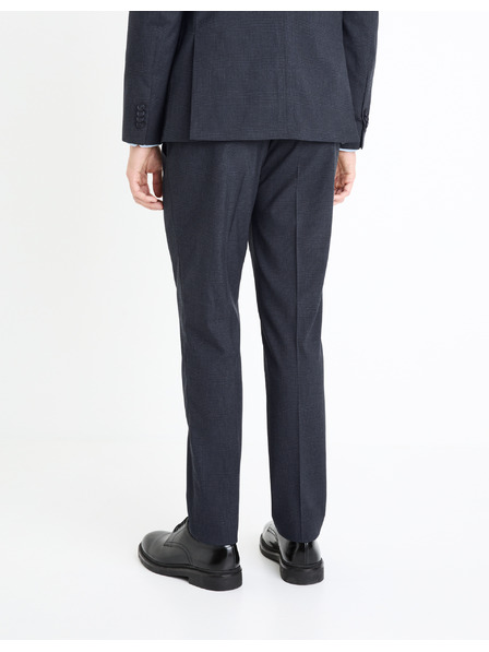 Celio Pantaloni de costum bărbați albastru închis Celio Fopdg