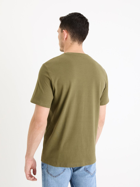 Celio Tricou basic bărbați kaki Celio Gepik