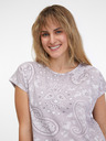 Sam 73 Tricou cu model pentru femei mov deschis SAM 73 Margarita