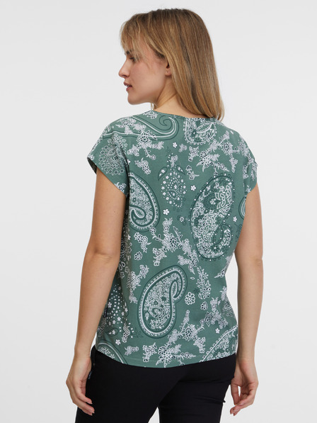 Sam 73 Tricou cu model pentru femei verde SAM 73 Margarita