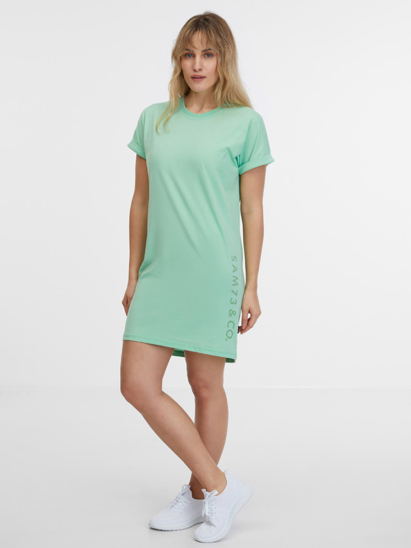 Sam 73 Rochie de damă verde deschis SAM 73 Dalia