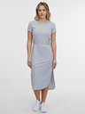 Sam 73 Rochie midi pentru femei cu dungi gri deschis SAM 73 Estela