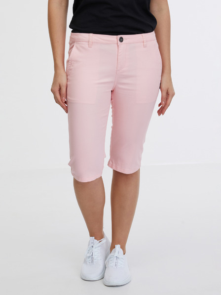 Sam 73 Pantaloni Capri roz deschis pentru femei SAM 73 Ariel