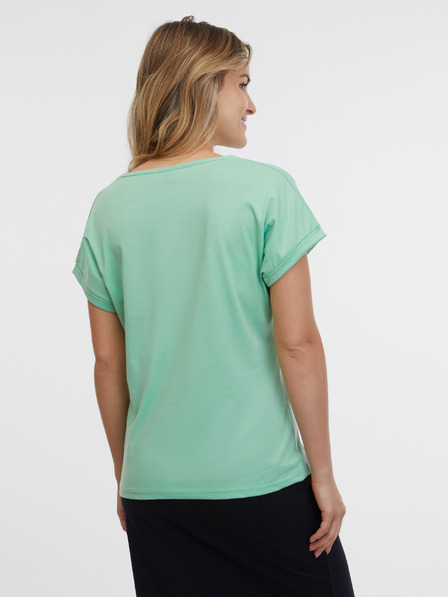 Sam 73 Tricou de damă verde deschis SAM 73 Cristina