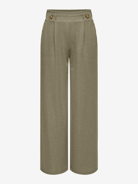 Jacqueline de Yong Pantaloni largi kaki JDY Birdie pentru femei