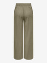 Jacqueline de Yong Pantaloni largi kaki JDY Birdie pentru femei