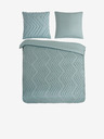 Pure Lenjerie de pat cu model verde Pure 200 x 220 cm
